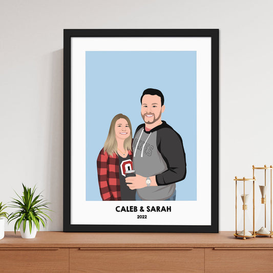 Buy Custom Portrait Couples Gift